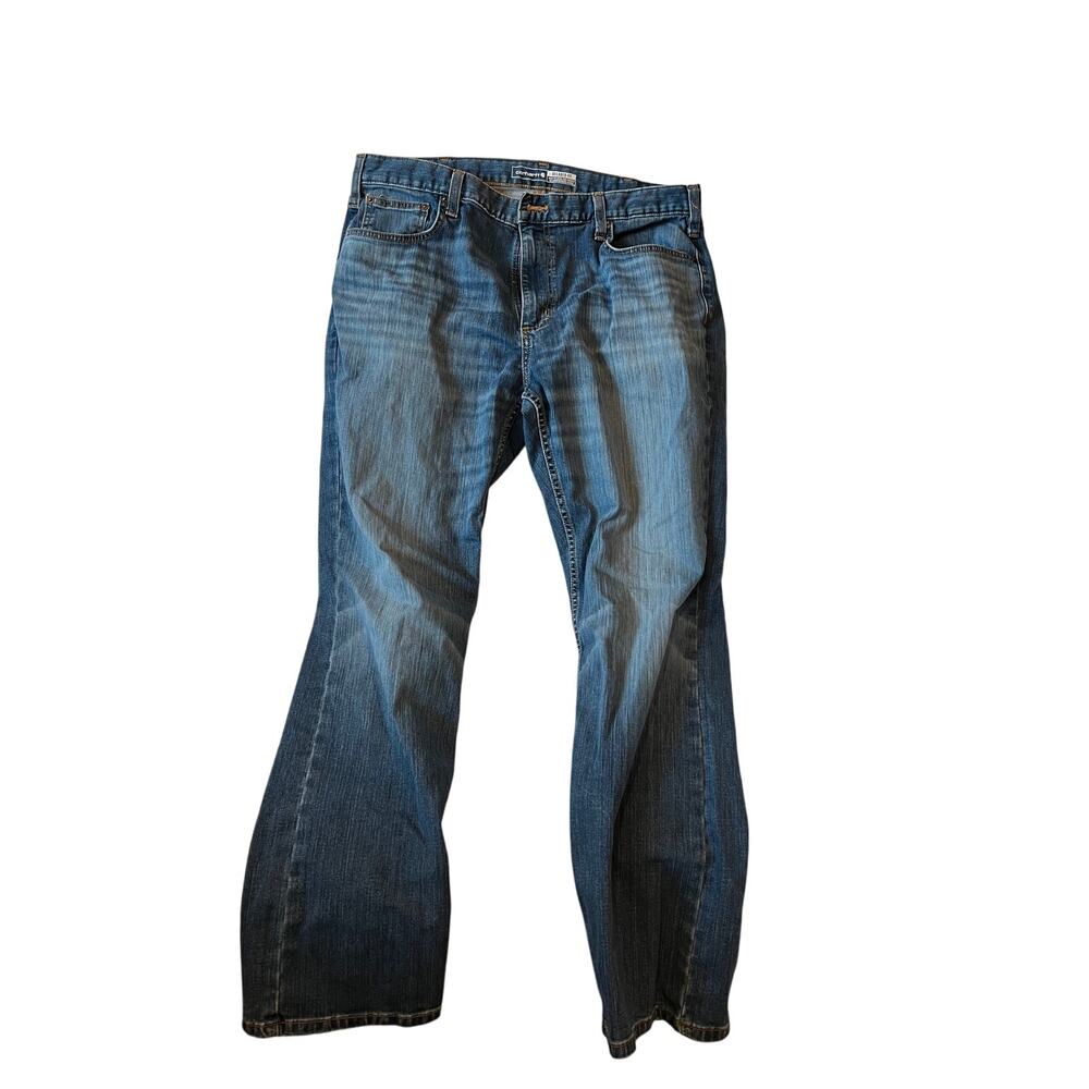 Carhartt Relaxed Fit Blue Jeans Mens 38x32